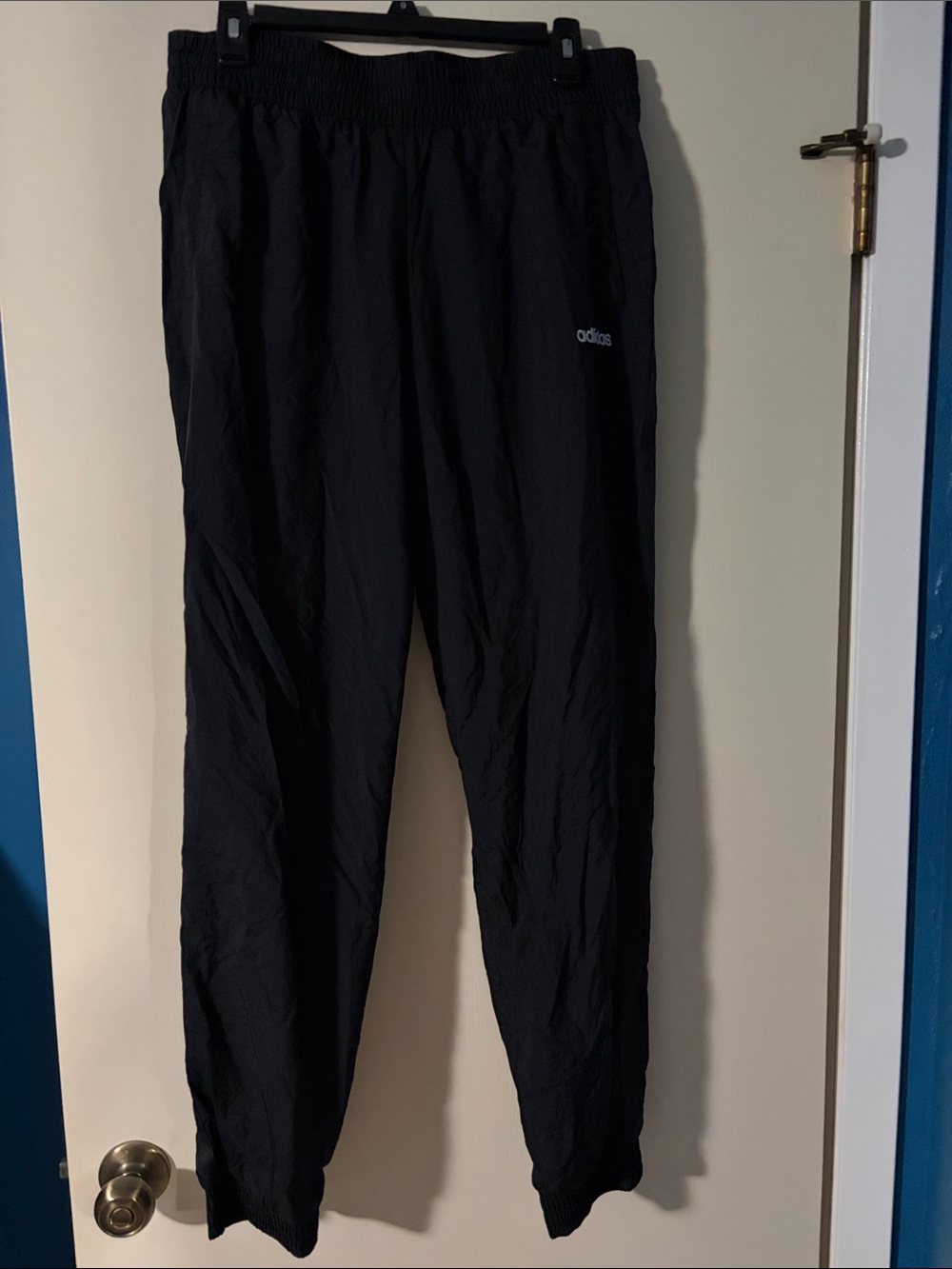 adidas Men’s Black Jogger swish Track Pants